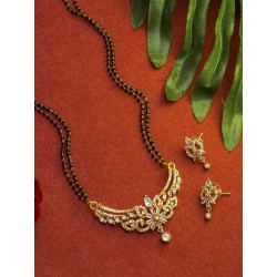 индийские украшения - мангалсутра и серьги