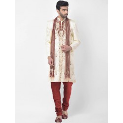 индийский мужской костюм свадебный L