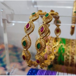 индийские браслеты 4 штуки с цветными стразами
