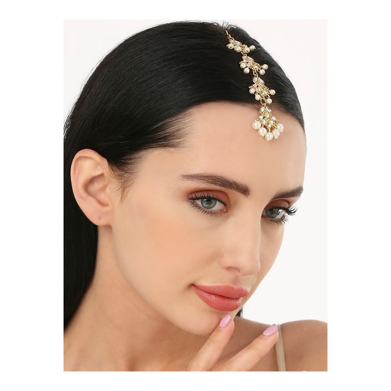 Индийские украшения для головы (тика, дамини, матхапатти)