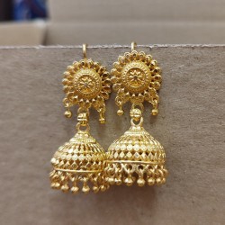 индийские серьги золотые джумки