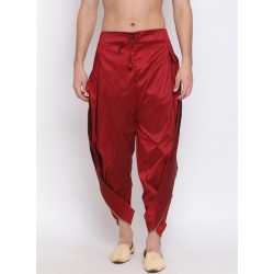 индийские мужские брюки дхоти красные