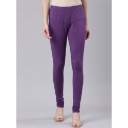 индийские брюки чуридары фиолетовые