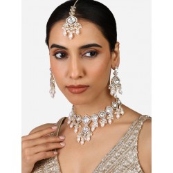 индийские украшения праздничный комплект белый