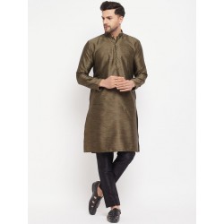 индийский мужской костюм черный с золотом