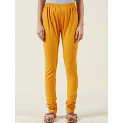 индийские легинсы чуридары желтые горчичные