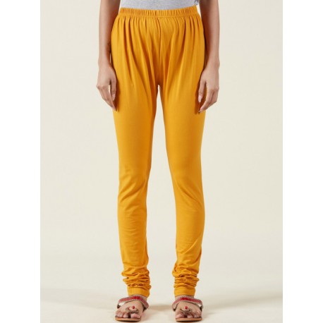 индийские легинсы чуридары желтые горчичные