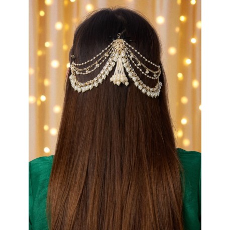 индийское украшение на прическу