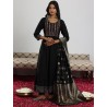 индийский костюм женский черный с серебром