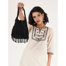 индийская сумочка черная с вышивкойсу