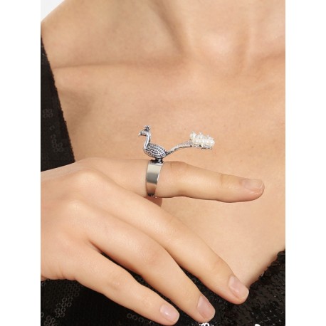 индийское кольцо павлин