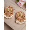 индийские серьги круглые со слонами
