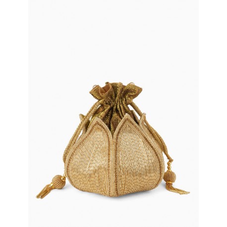 индийская сумочка золотой лотос