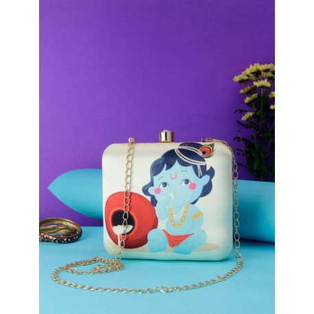 индийская сумка клатч маленький Кришна