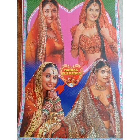 постер свадебные образы индийских актрис