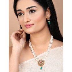 индийские украшения ожерелье и серьги