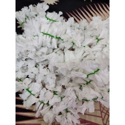 индийские искусственные цветы белые на прическу